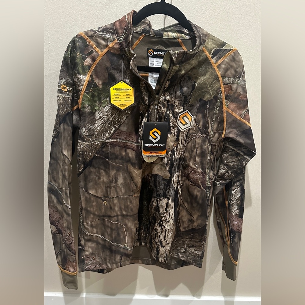 Scentlok Savanna Half Zip Jacket Size Small New!!